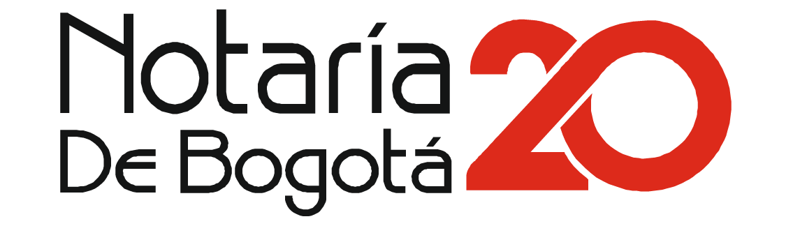 Logo Notaria 20 de Bogotá